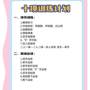  使用篮球训练助手制定科学的训练计划：提升技能的最佳策略